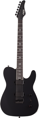 Schecter SC1342 SLS Elite PT Evil Twin Satin Black