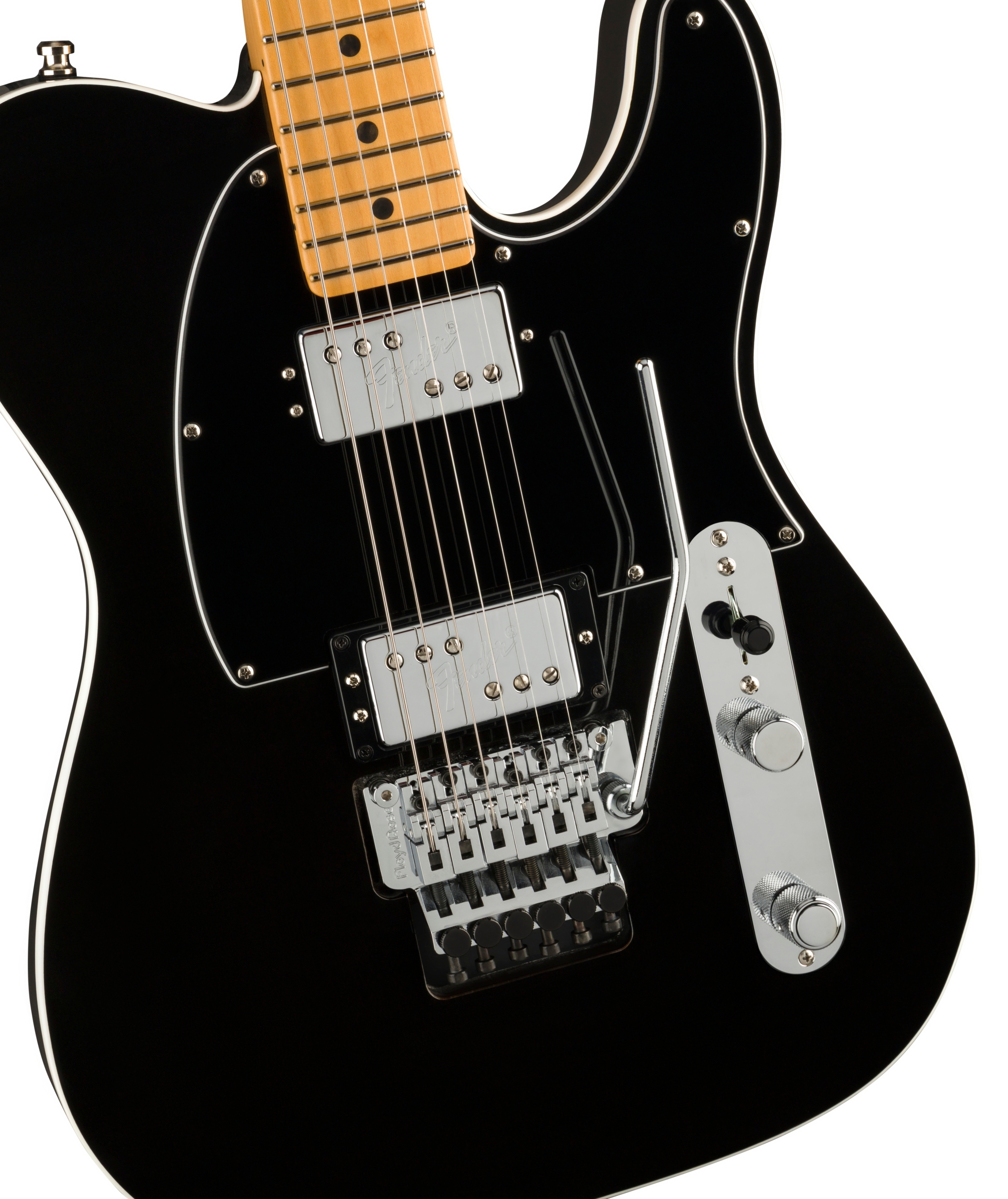 Fender AM Ultra Luxe Tele Floyd Rose HH MBK