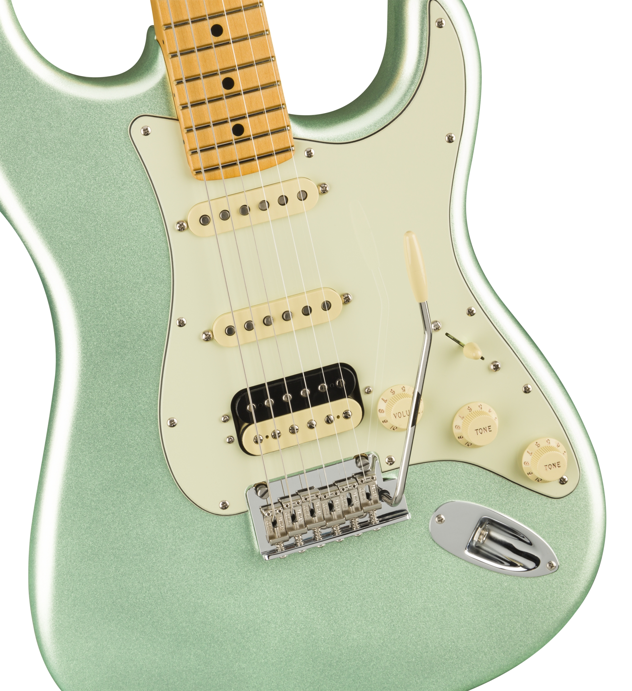 Fender AM Pro II Strat HSS MN SFG