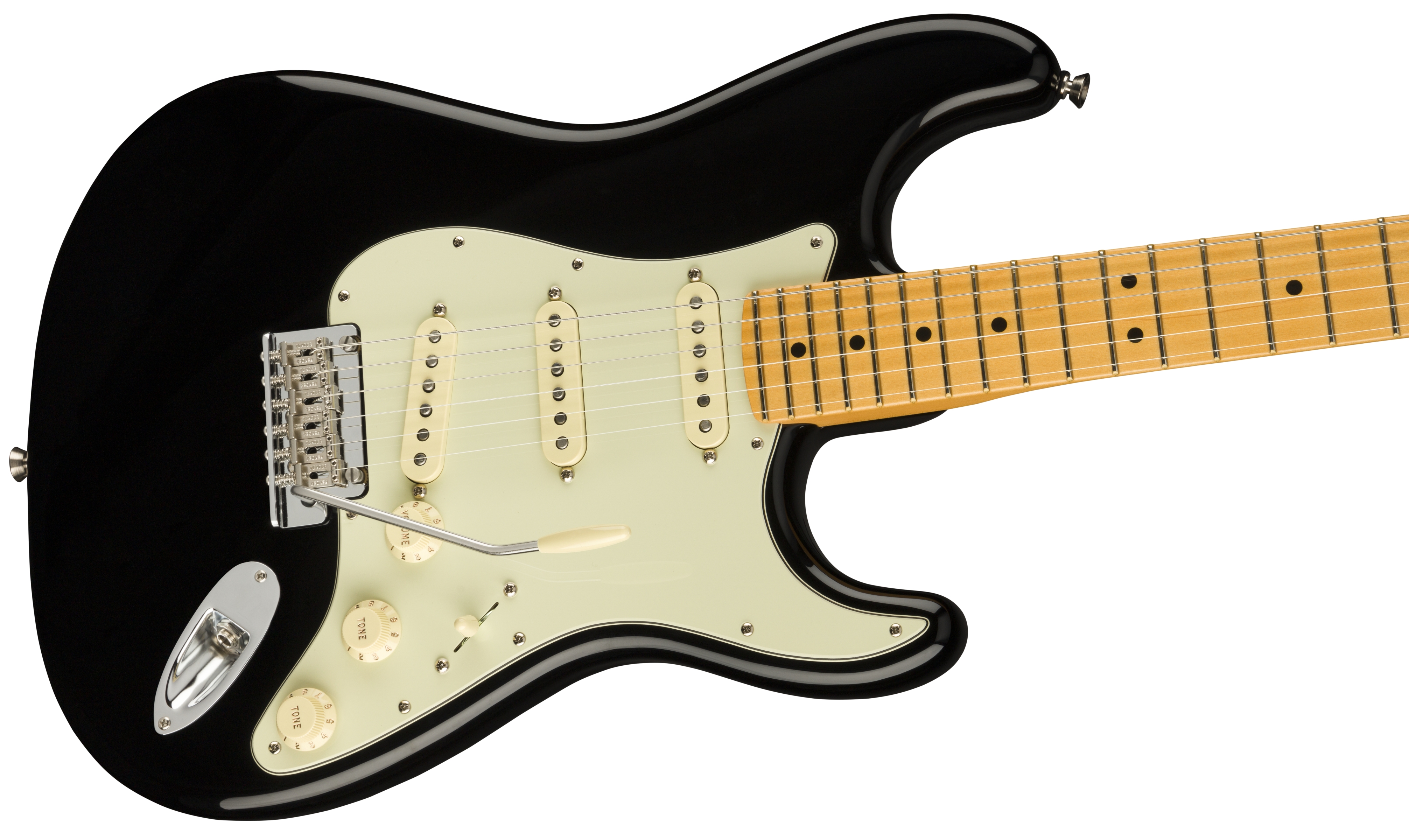 Fender AM Pro II Strat MN BLK