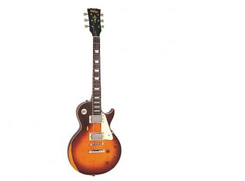 Vintage-LP-Icon-Series-Distressed-Tobacco-Sunburst Vintage LP Icon Series Distressed Tobacco Sunburst