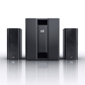 LD Systems Dave 8ROADIE - PORTABLES 8" MULTIMEDIA SYSTEM AKTIV MIT 3 KANAL MIXER