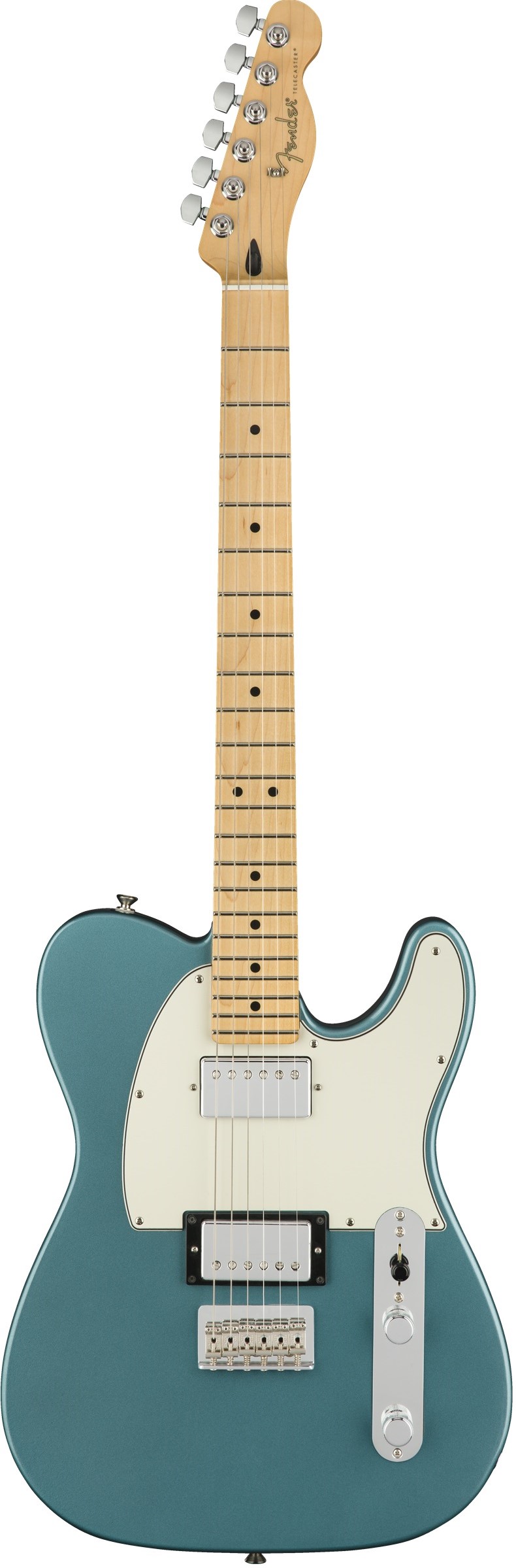 0145232513_gtr_frt_001_rr-2 Fender Player Telecaster HH Maple Fingerboard, Tidepool