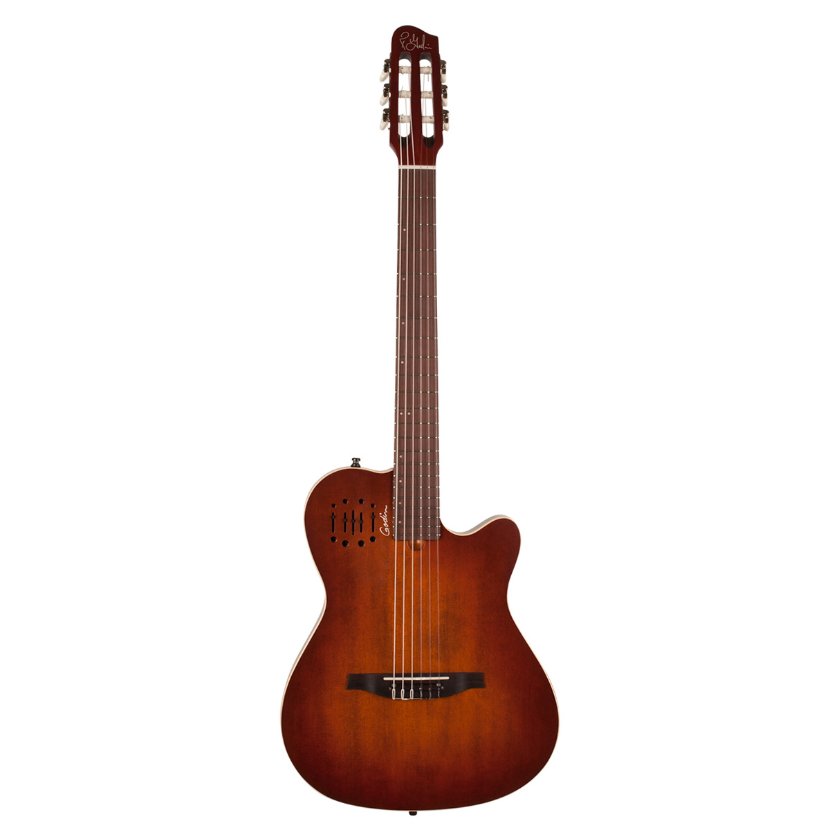 15d15cc7c03fe5 Godin Multiac Nylon Encore Burnt Umber SG