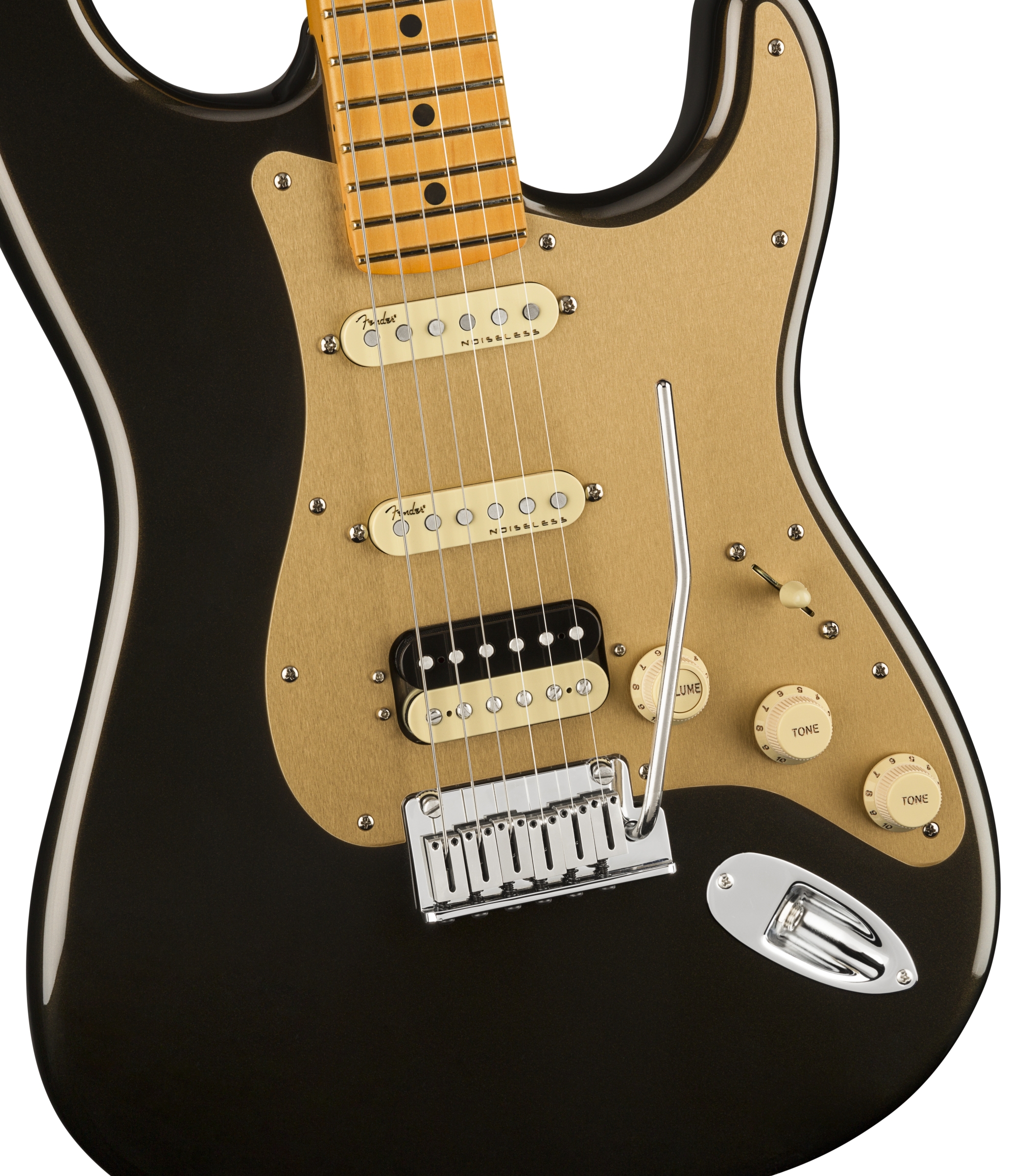 Fender AM Ultra Strat HSS MN Texas Tea