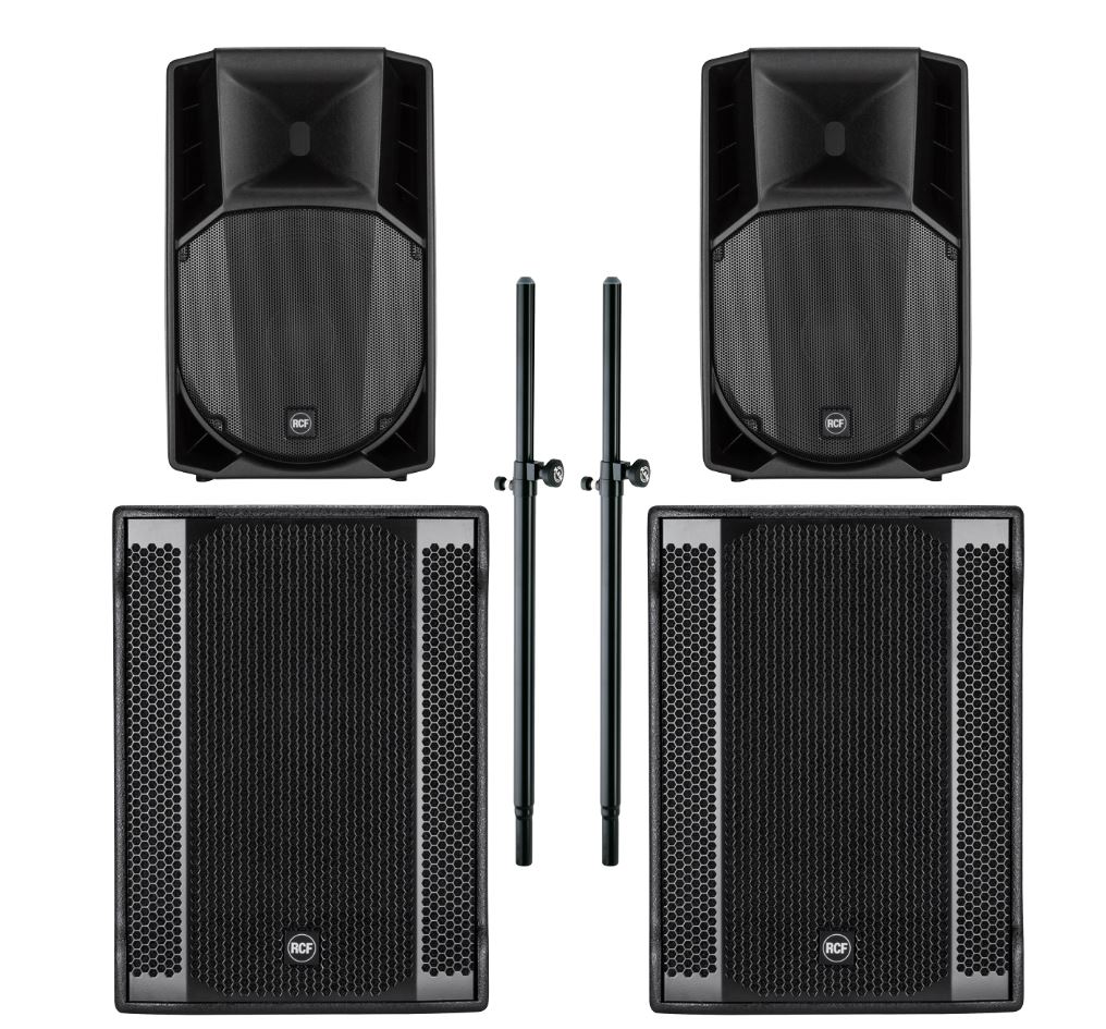 RCF Art 715-A MK4 + RCF Sub 8003-AS II