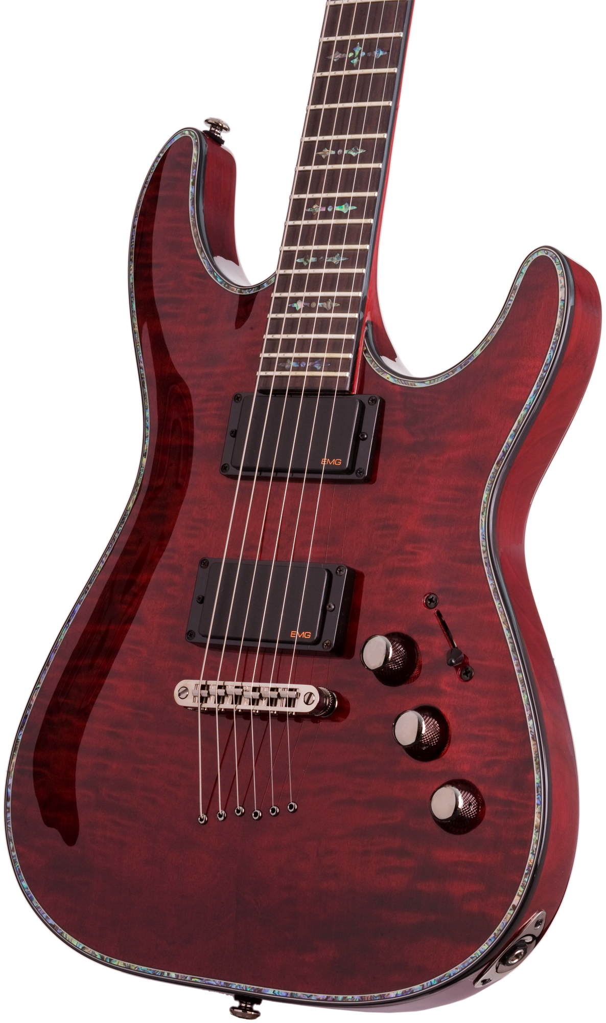 Schecter SC1794 Hellraiser C1 FR Black Cherry