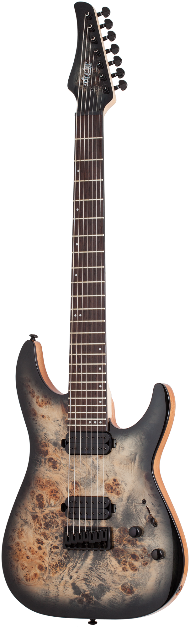 Schecter SC3637 C-7 Pro Charcoal Burst