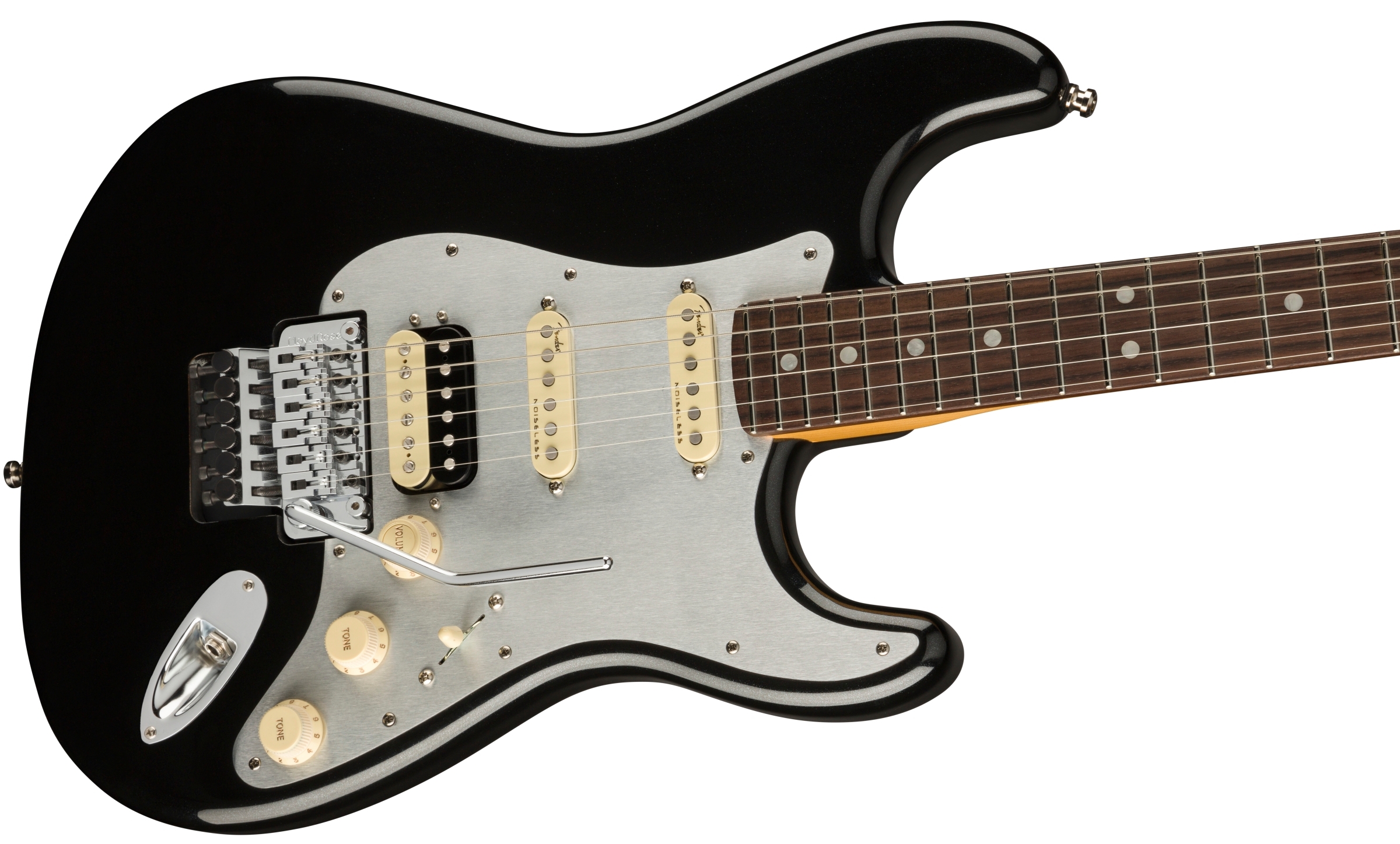 Fender AM Ultra Luxe Strat Floyd Rose RW MBK