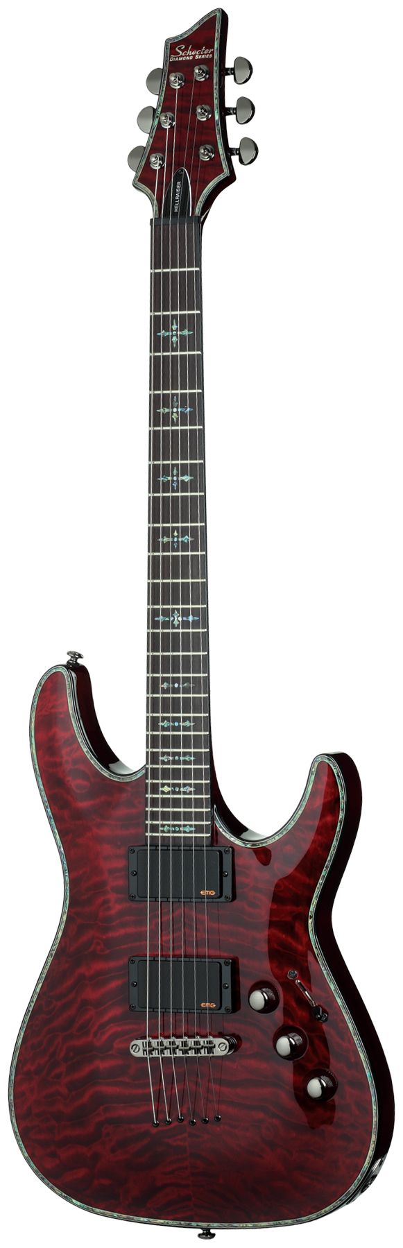 Schecter SC1794 Hellraiser C1 FR Black Cherry