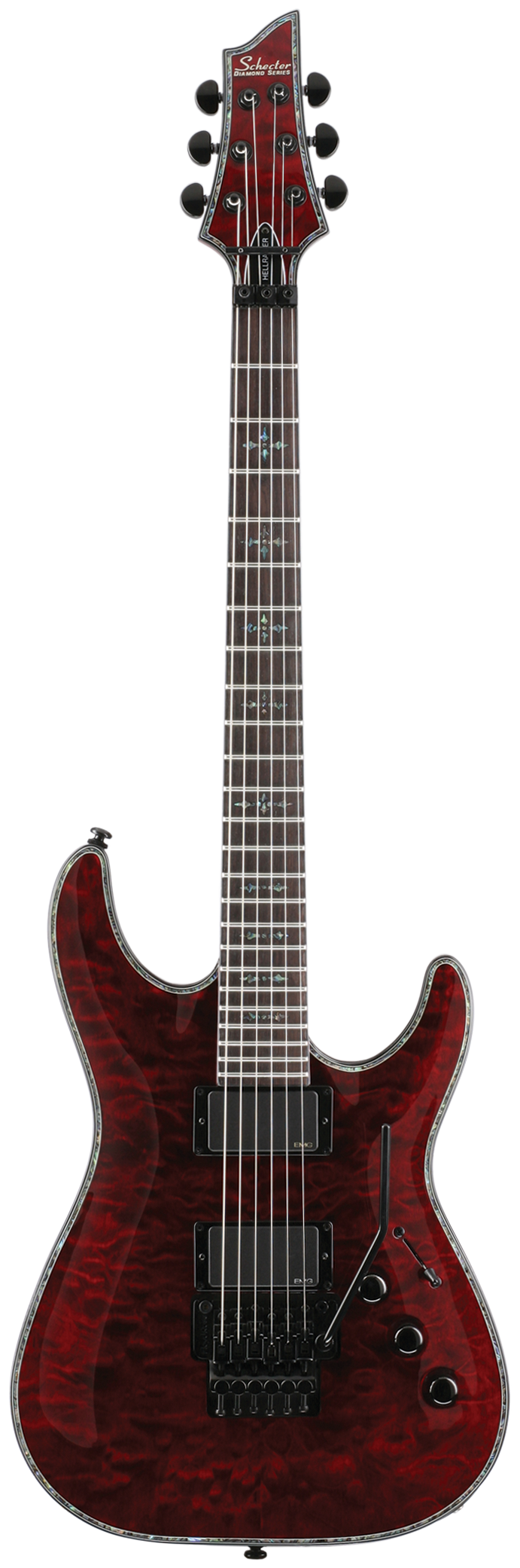 Schecter SC1794 Hellraiser C1 FR Black Cherry