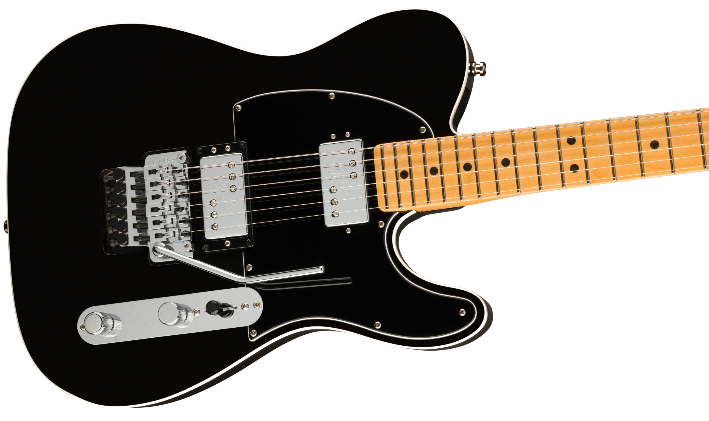 Fender AM Ultra Luxe Tele Floyd Rose HH MBK
