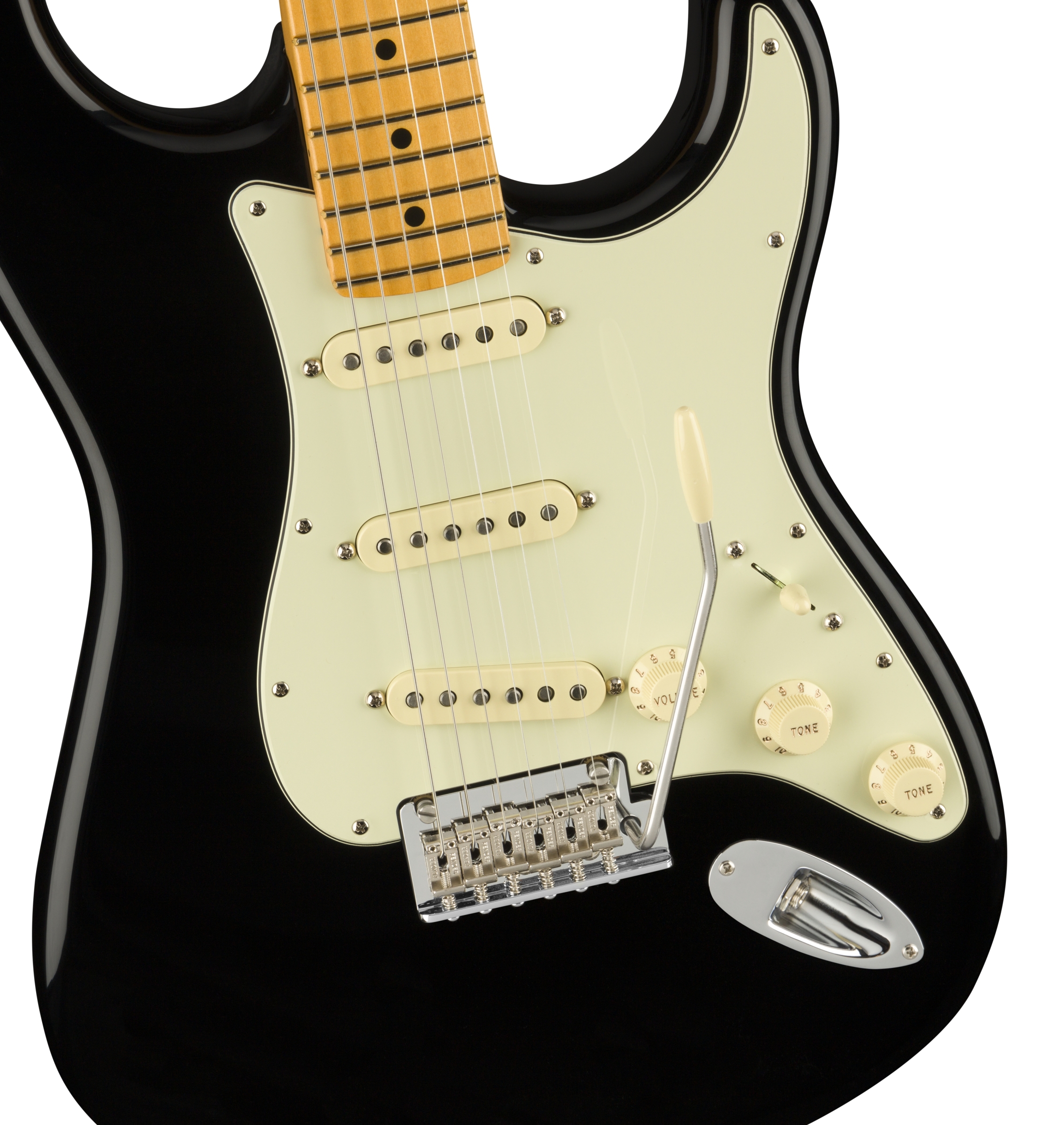 Fender AM Pro II Strat MN BLK