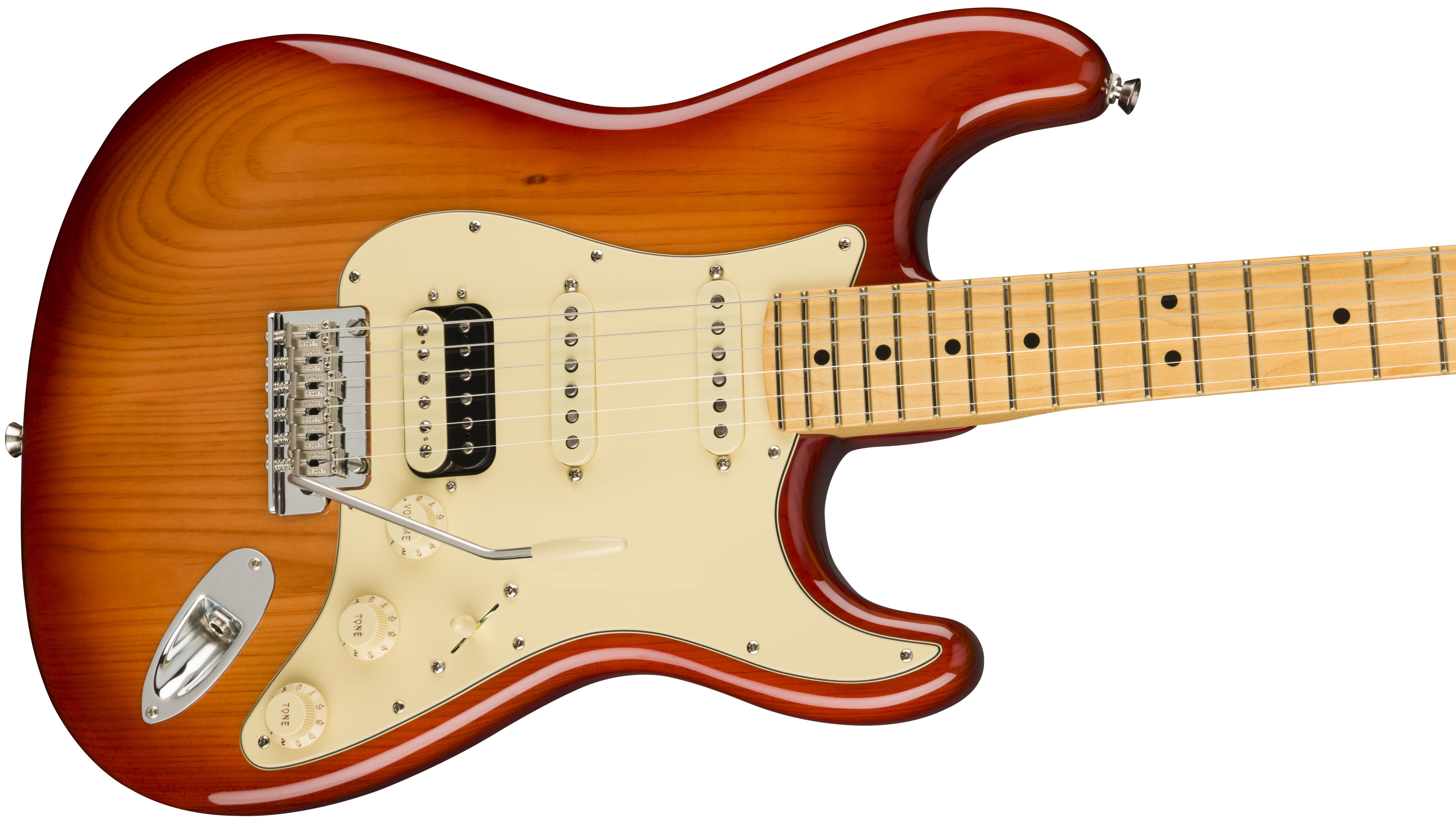 Fender AM Pro II Strat HSS MN SSB