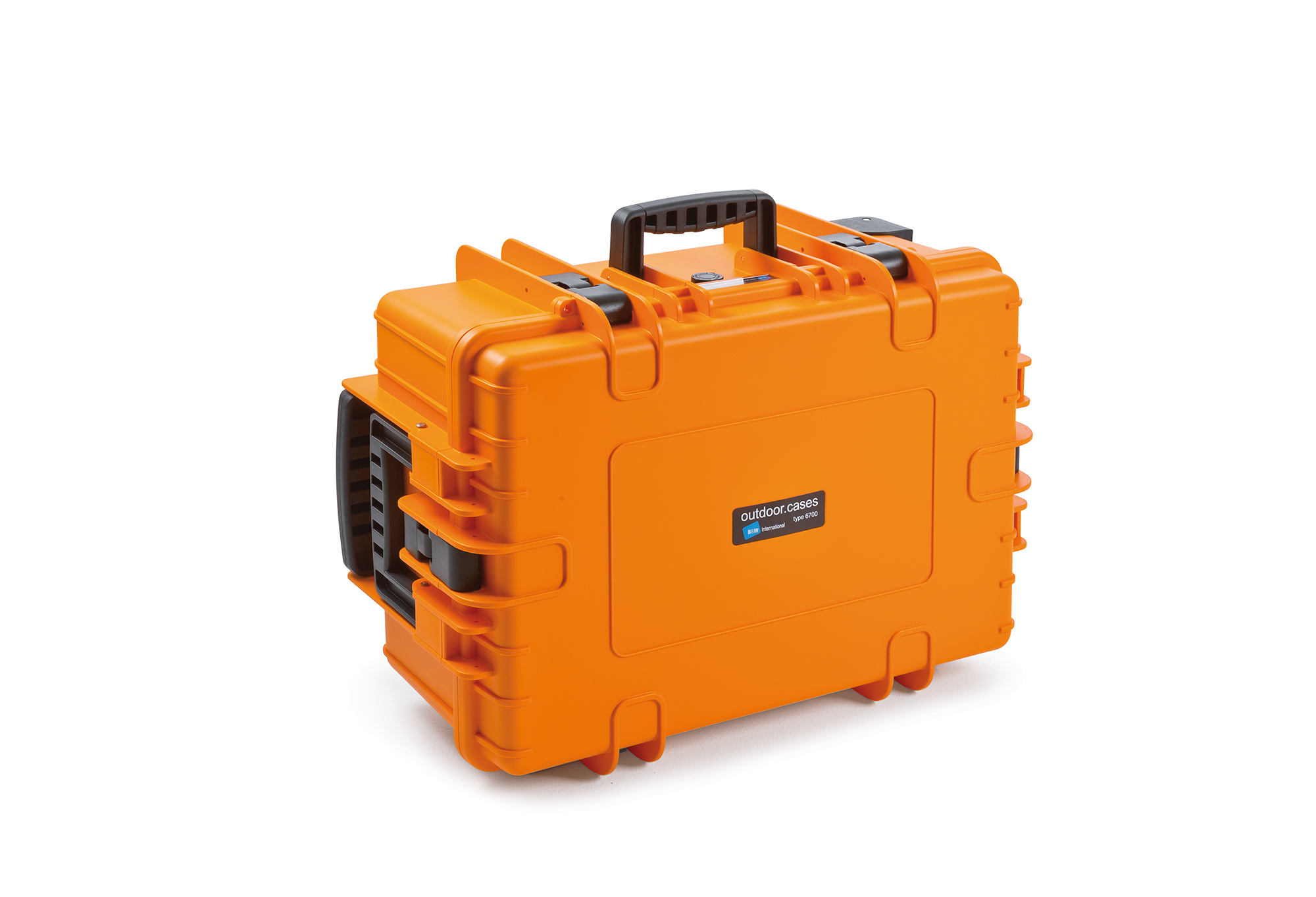B&W Outdoor Case 6700 Foam orange